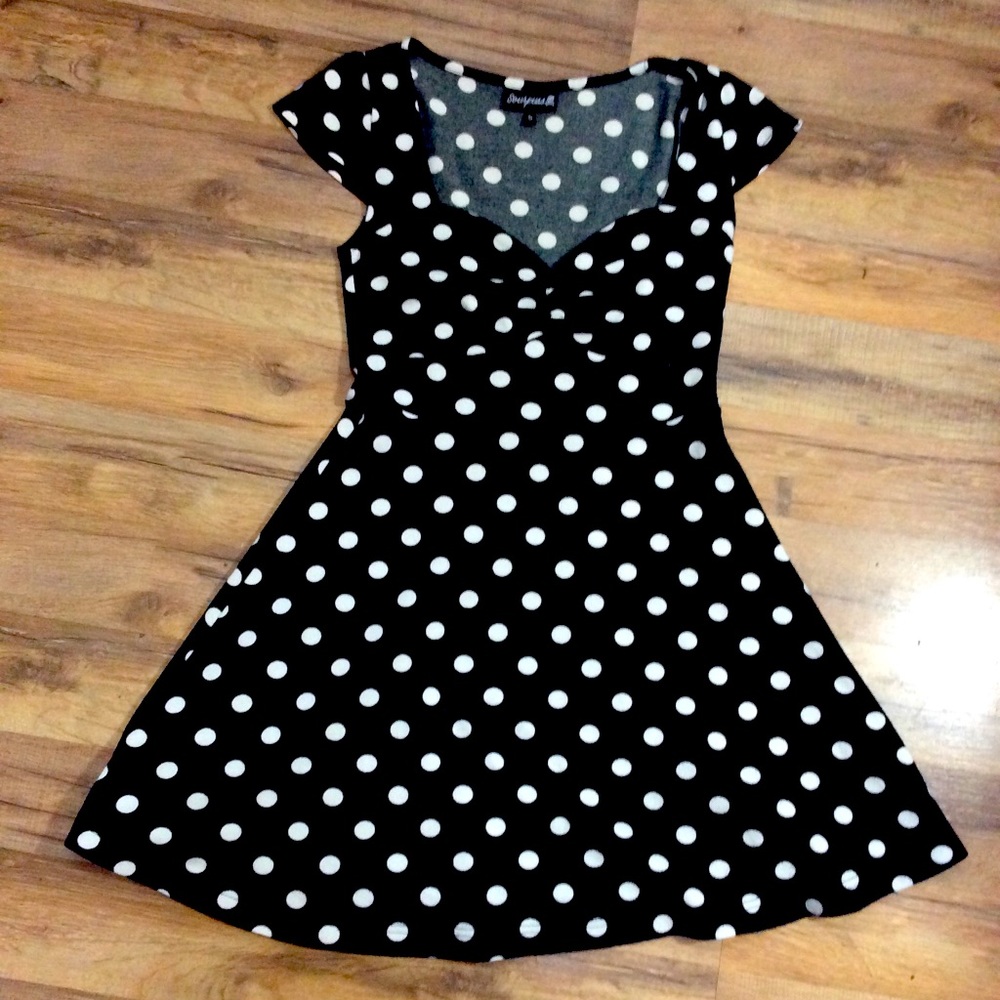 SourPuss Polka Dot Vixen Dress